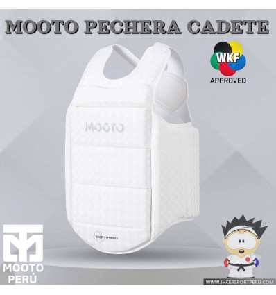 MOOTO PROTECTOR TORSO CADETE WKF
